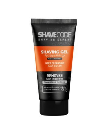 شيف كود جل حلاقه لجميع أنواع البشرة (بالفحم) 150مل